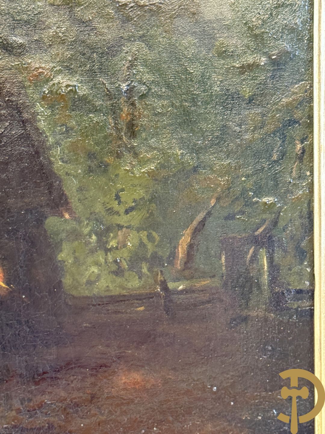 A.H. 1885 gemonogrammeerd rechts onder (August Hörter) 