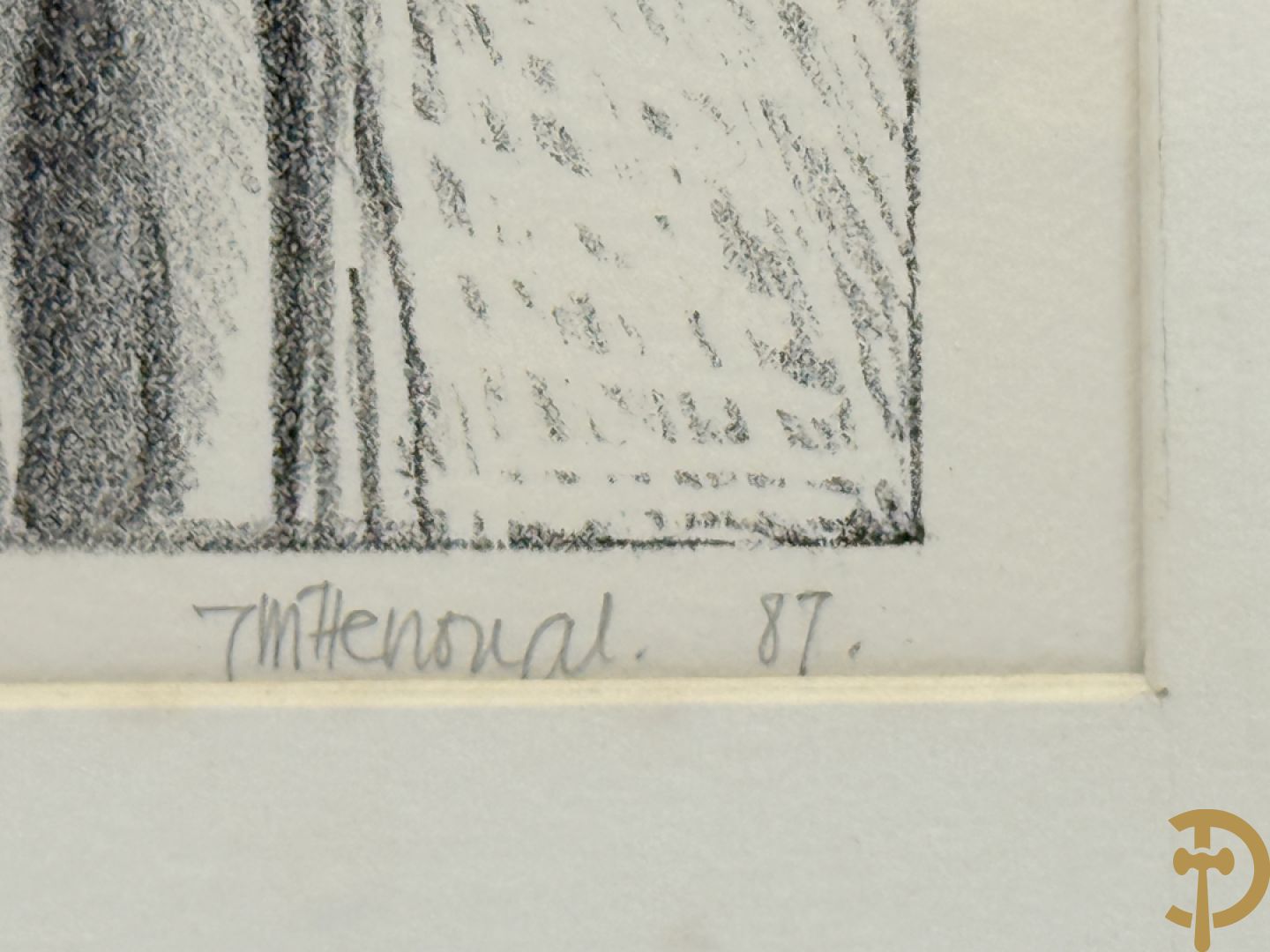 WITTEVRONGEL getekend en gedateerd 