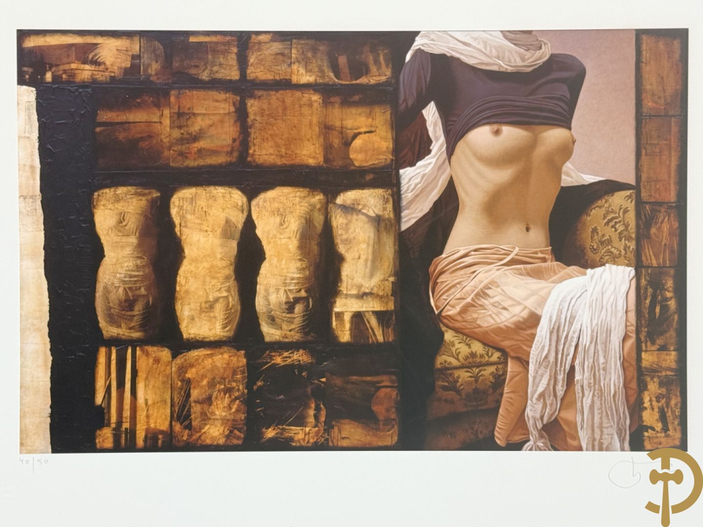 KISSMER Willy van - rechts onder gemonogrammeerd 