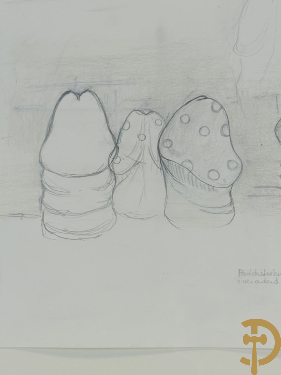 AERTS getekend (Michaël) verso gedateerd 2003 