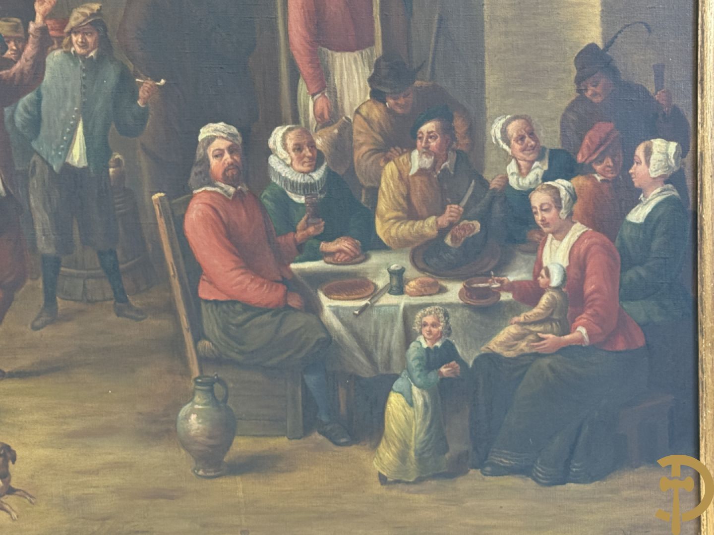 LANNOO A. getekend naar D. Teniers 