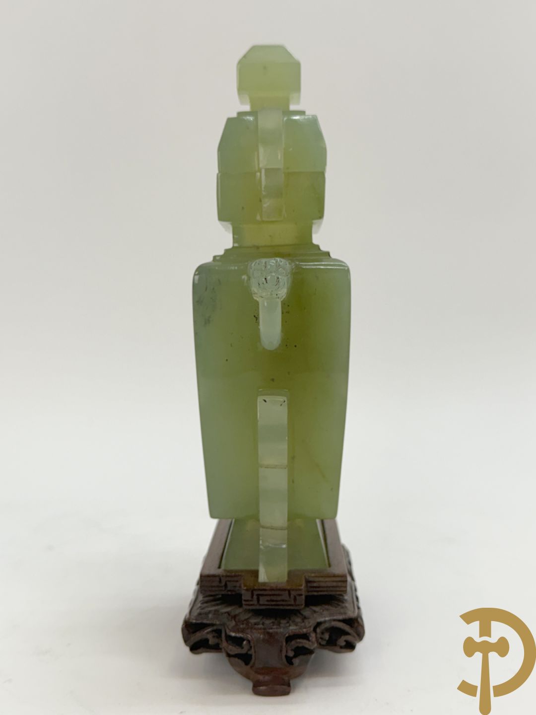 Brule parfum met bloemenmotieven in quartz + brule parfum in jadeiet + brule parfum met salamanders