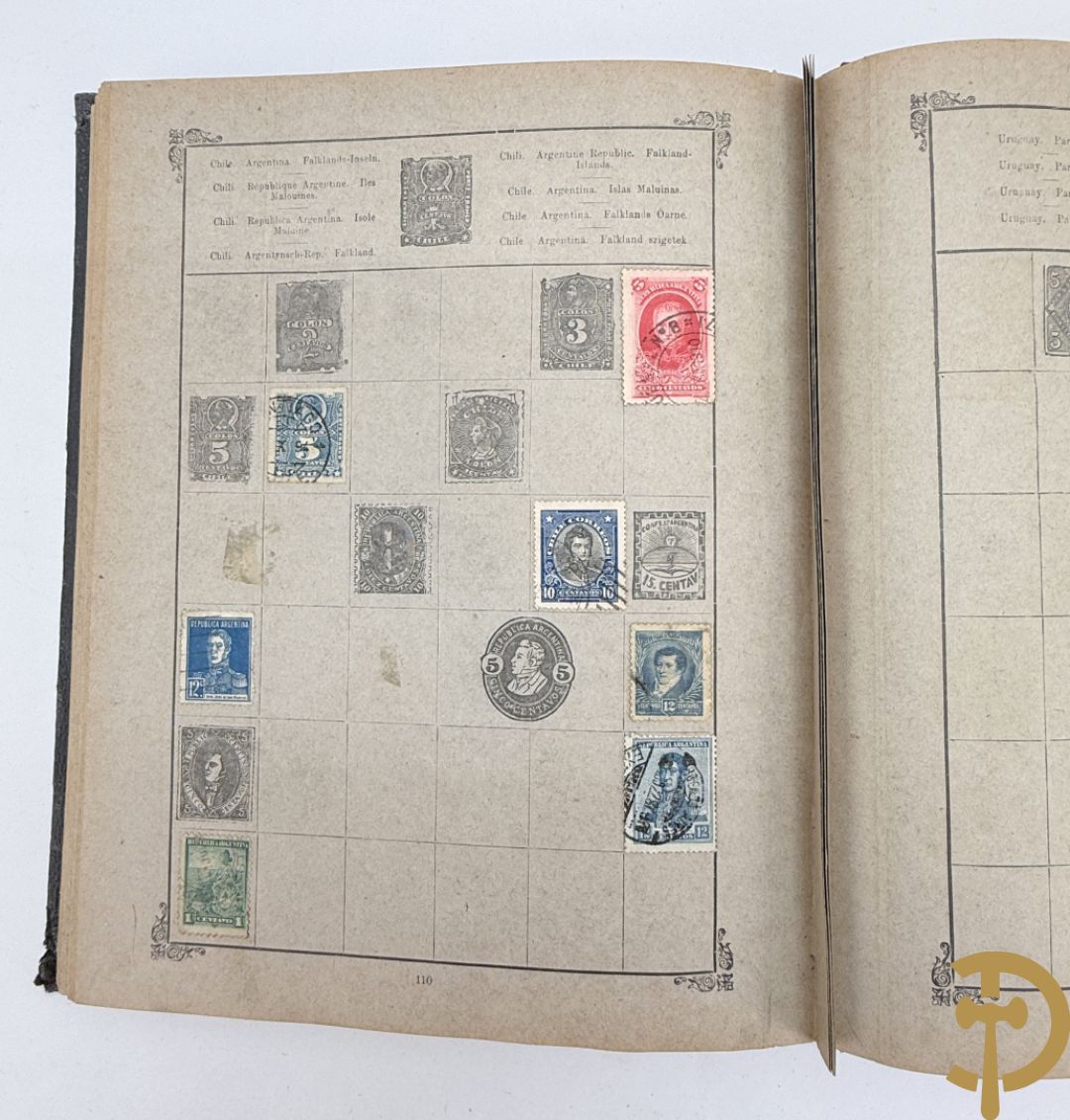 10 postzegelalbums van o.a. Duitsland, Congo, België, ... - Heel divers met veel zeldzame zegels