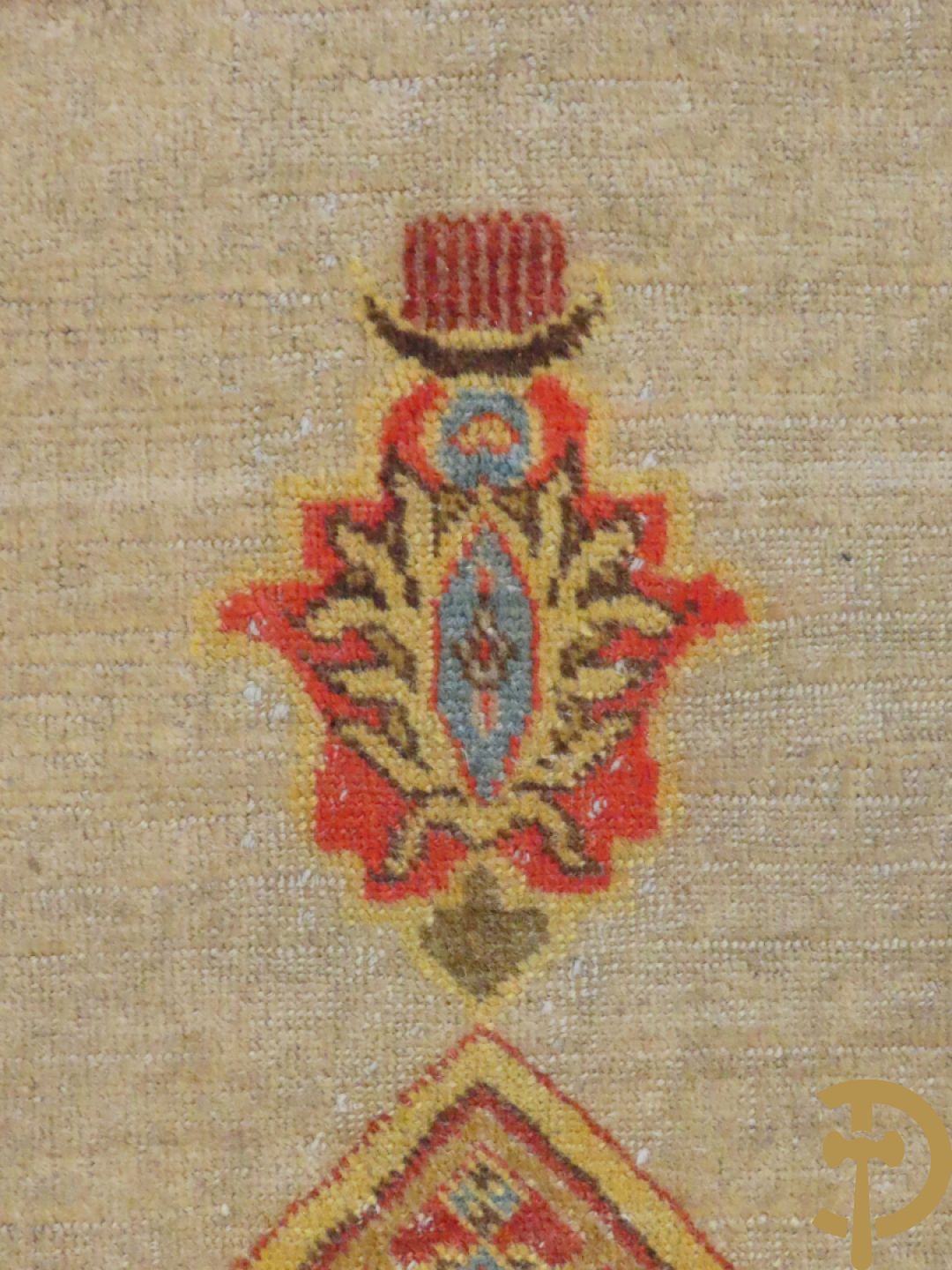 Perzisch handgeknoopt tapijt Tabriz Djaffer atelier (Maitre Djaffer) linnen en katoen, laat 19e