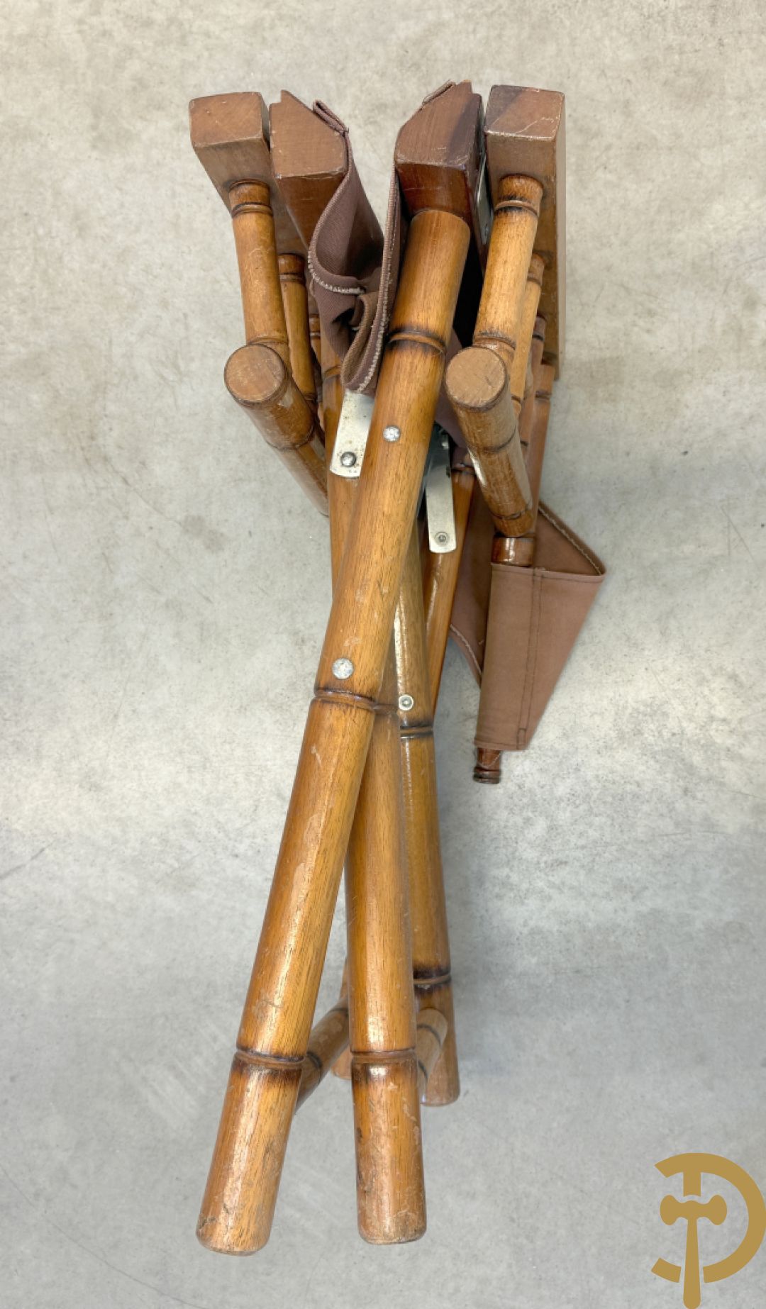 Opplooibare militaire veldstoel, APG 10421 gemerkt