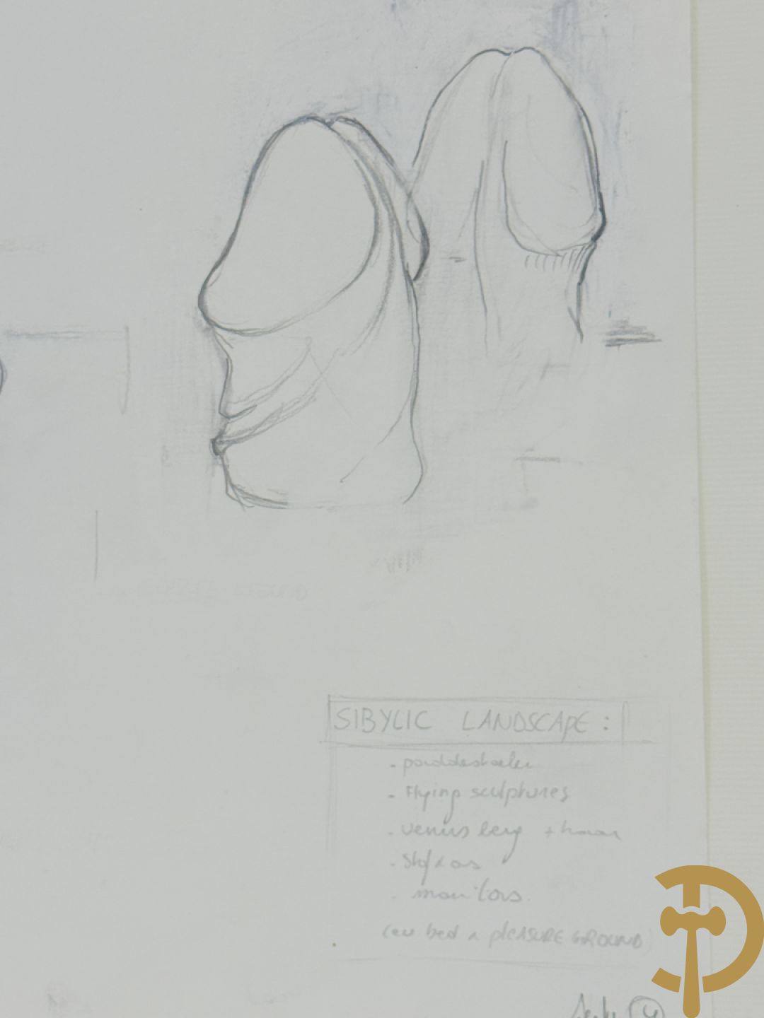 AERTS getekend (Michaël) verso gedateerd 2003 