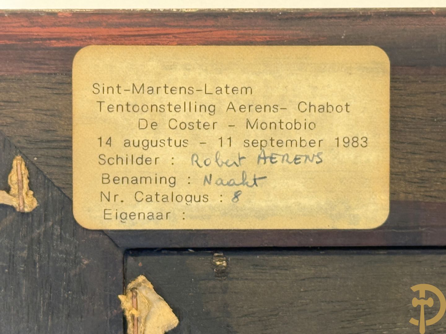AERENS Robert getekend 