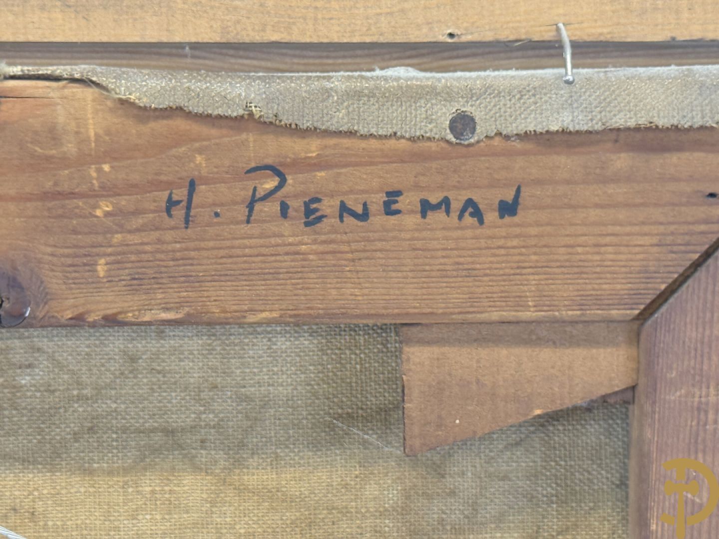 PIENEMAN N. getekend 