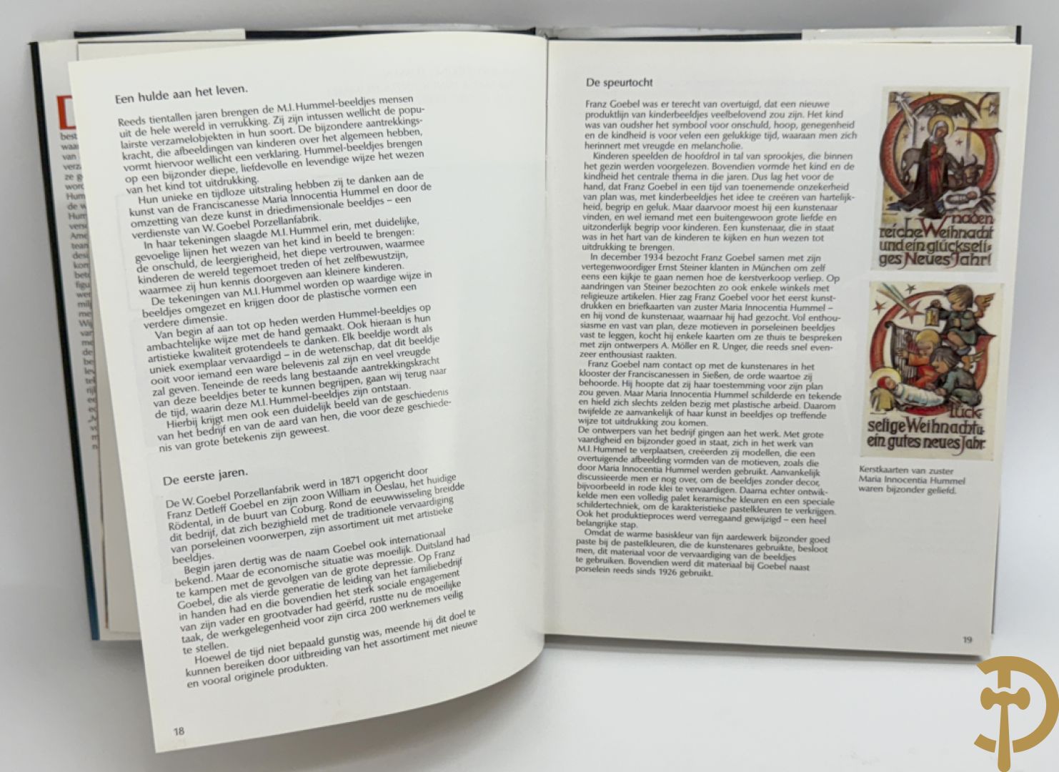 Goebel : 3 O.L.V. + Heilige Rita + 4 Hummeltjes + 1 Beeldje Friedl + boek (9 stuks in totaal)
