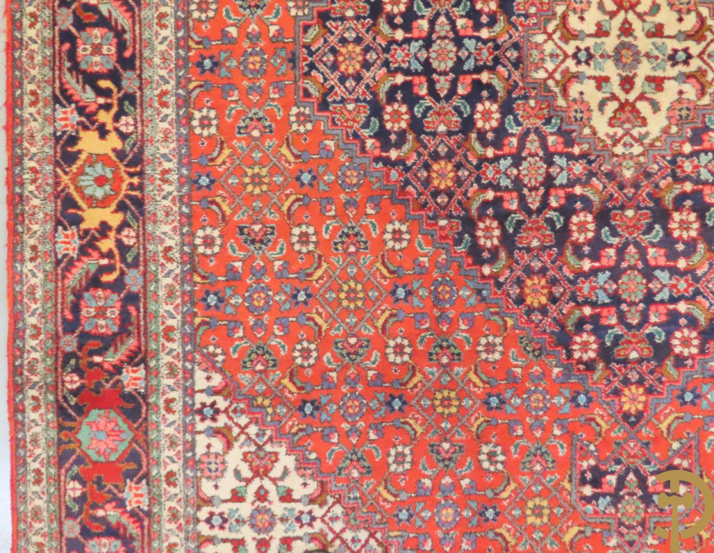 Oosters handgeknoopt tapijt Tabriz