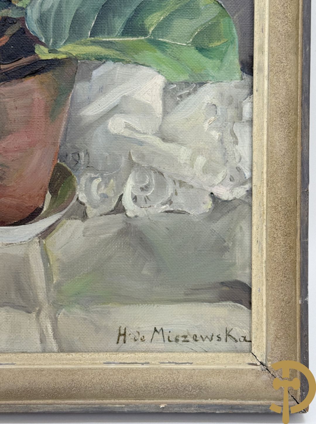DE MISZEWSKA H. (Hélène) getekend 