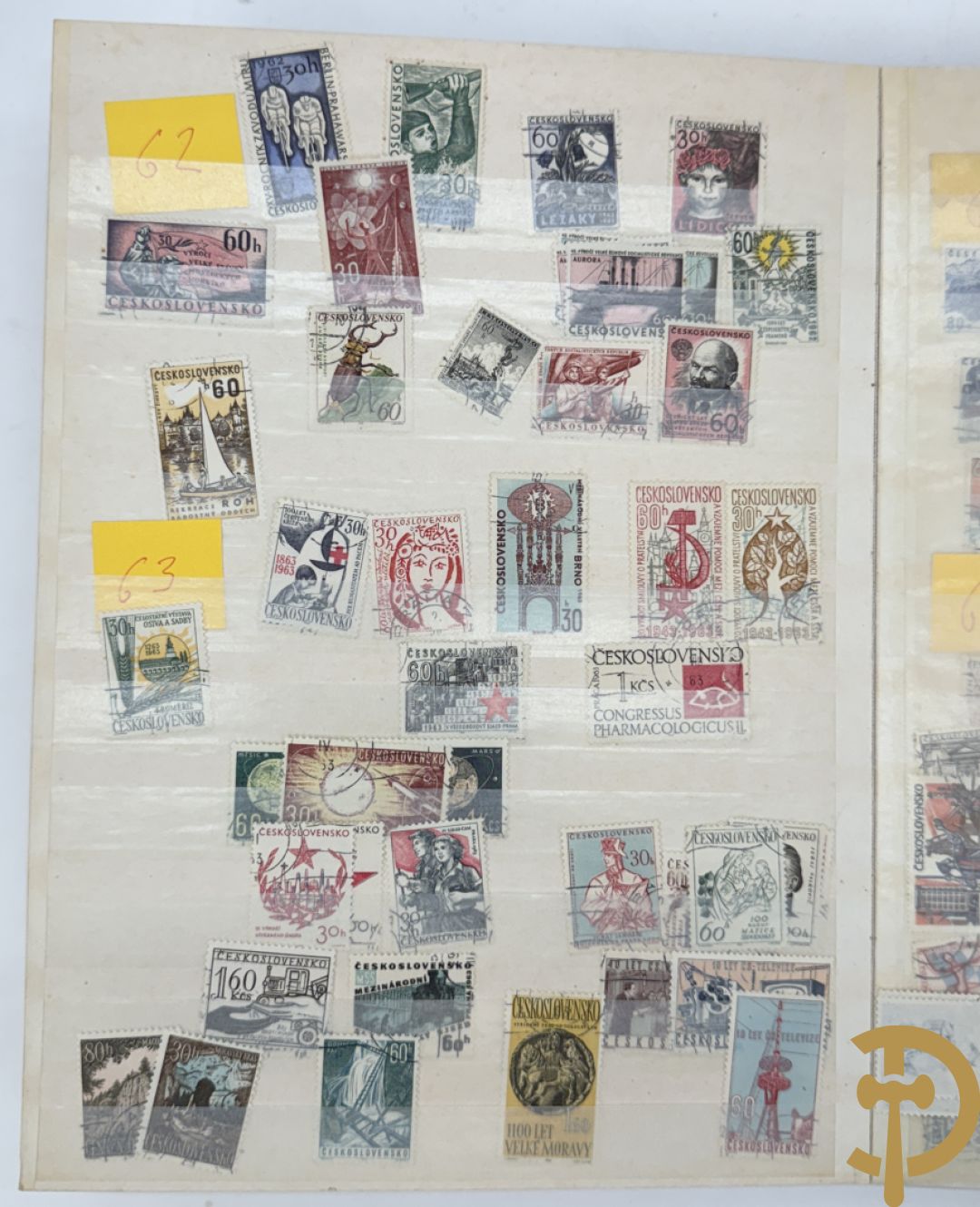 10 postzegelalbums van o.a. Duitsland, Congo, België, ... - Heel divers met veel zeldzame zegels