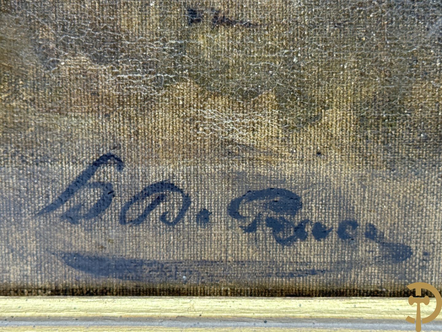 DE GRAER H. (Henri) getekend 