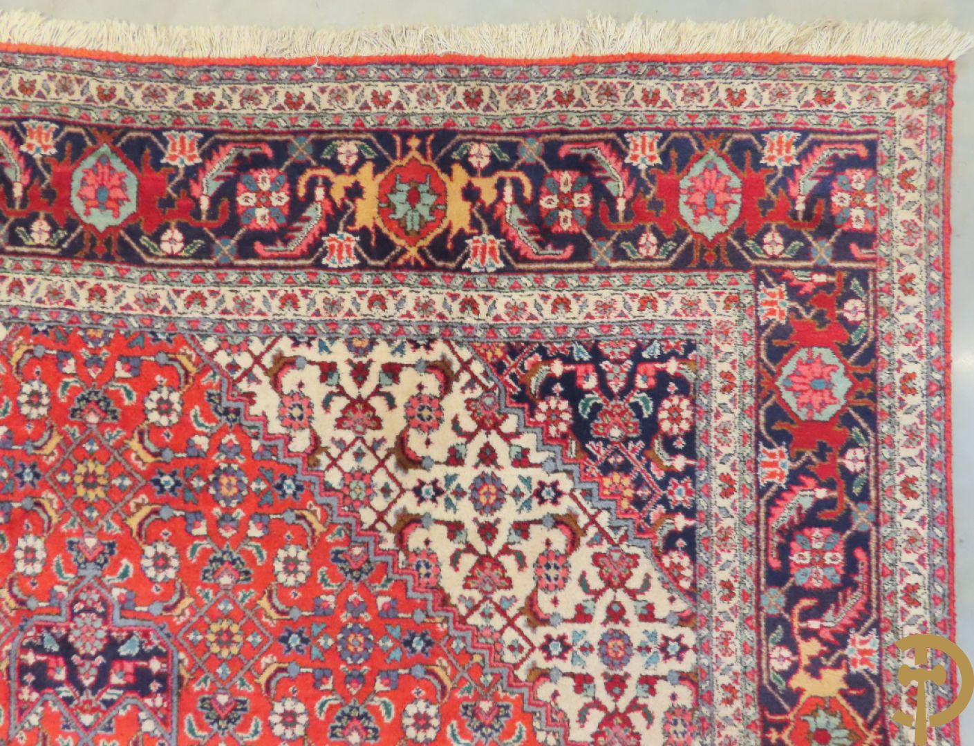 Oosters handgeknoopt tapijt Tabriz