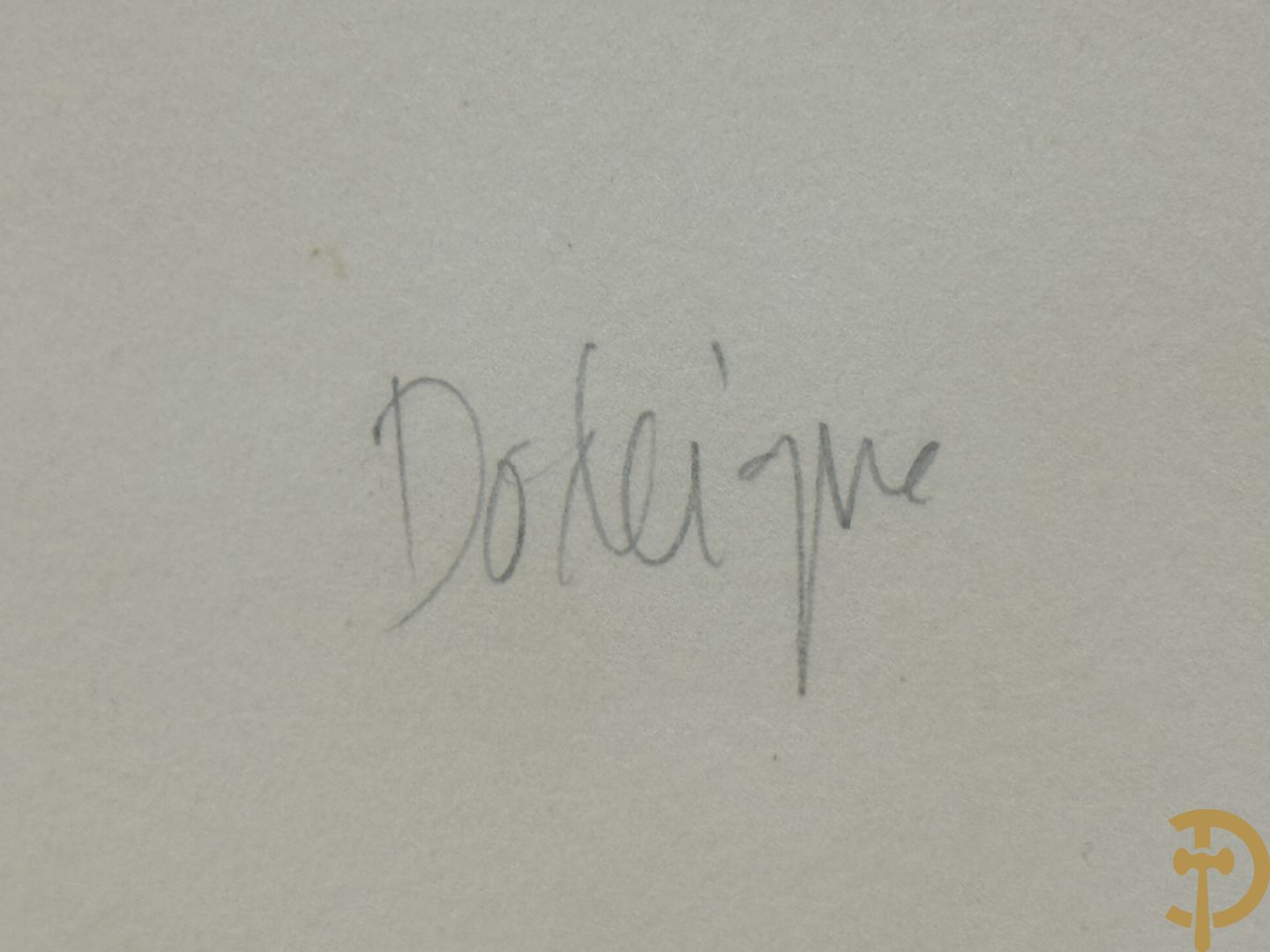 DODEIGNE getekend 