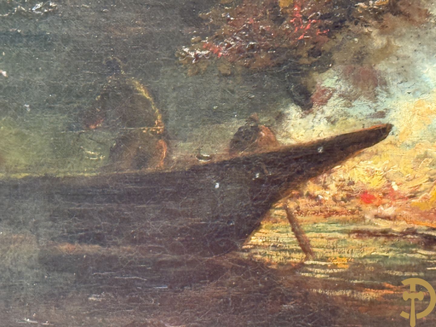 A.H. 1885 gemonogrammeerd rechts onder (August Hörter) 