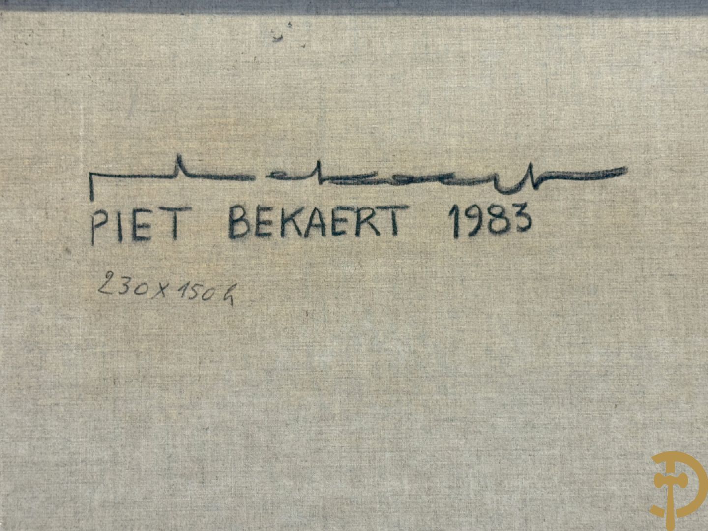 BEKAERT Piet getekend 1983 