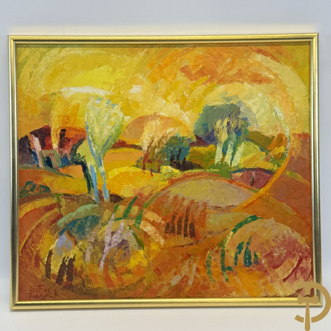 THEUNINCK Godfried getekend en verso gedateerd 1998 