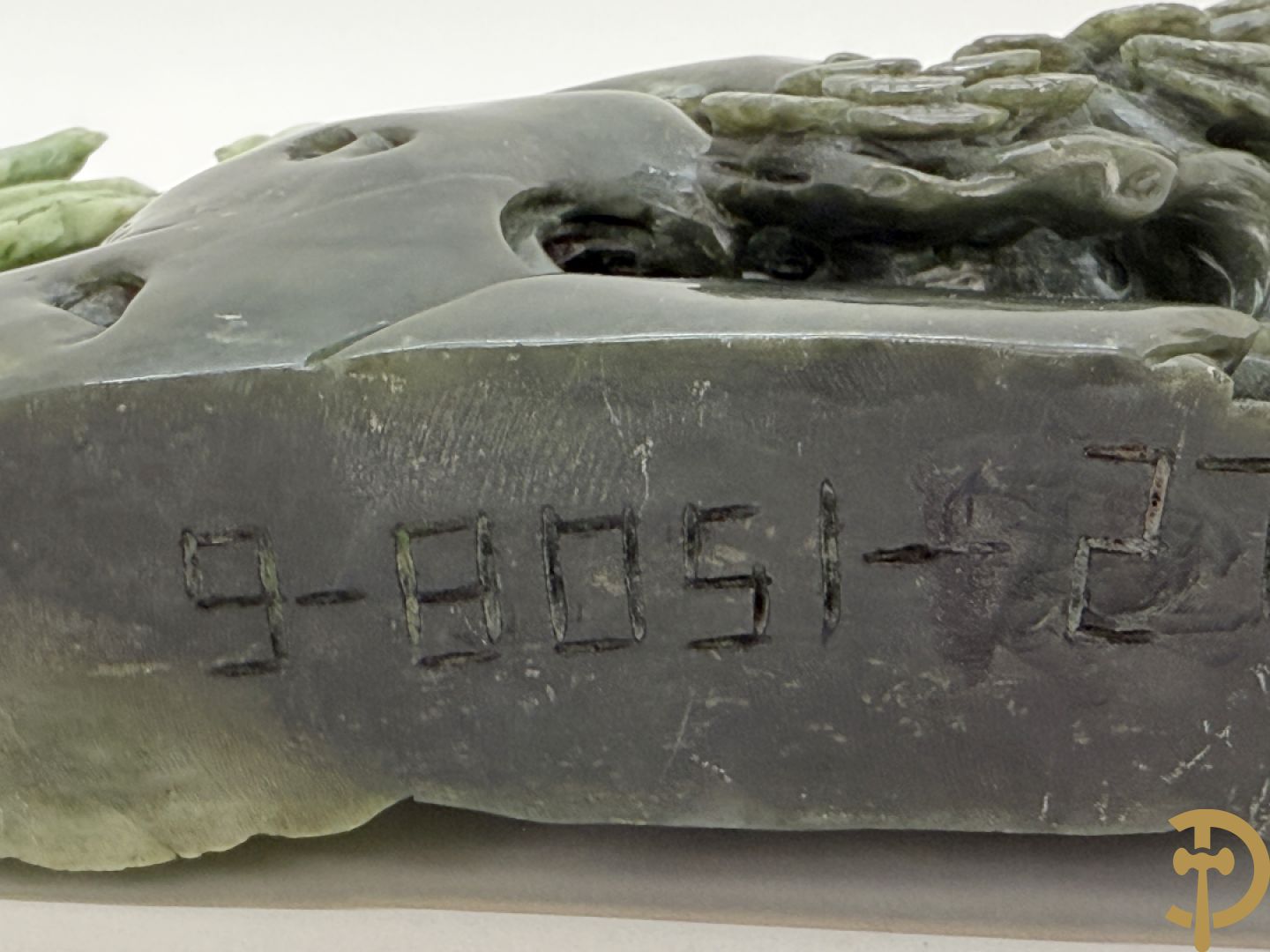 Aziatische sculptuur in jadeiet 