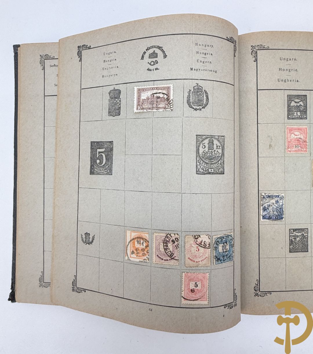 10 postzegelalbums van o.a. Duitsland, Congo, België, ... - Heel divers met veel zeldzame zegels