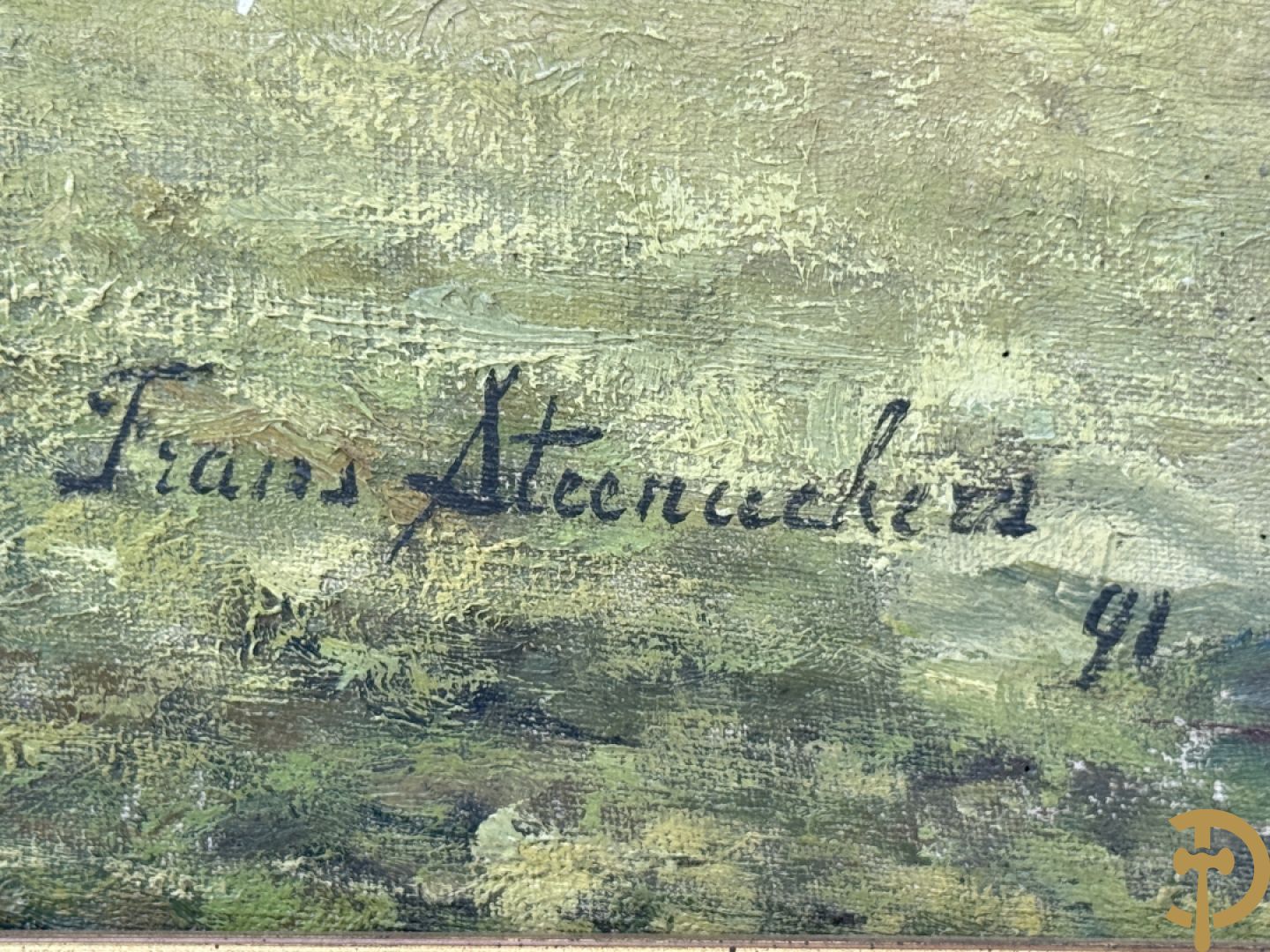 STEENACKERS Frans getekend 