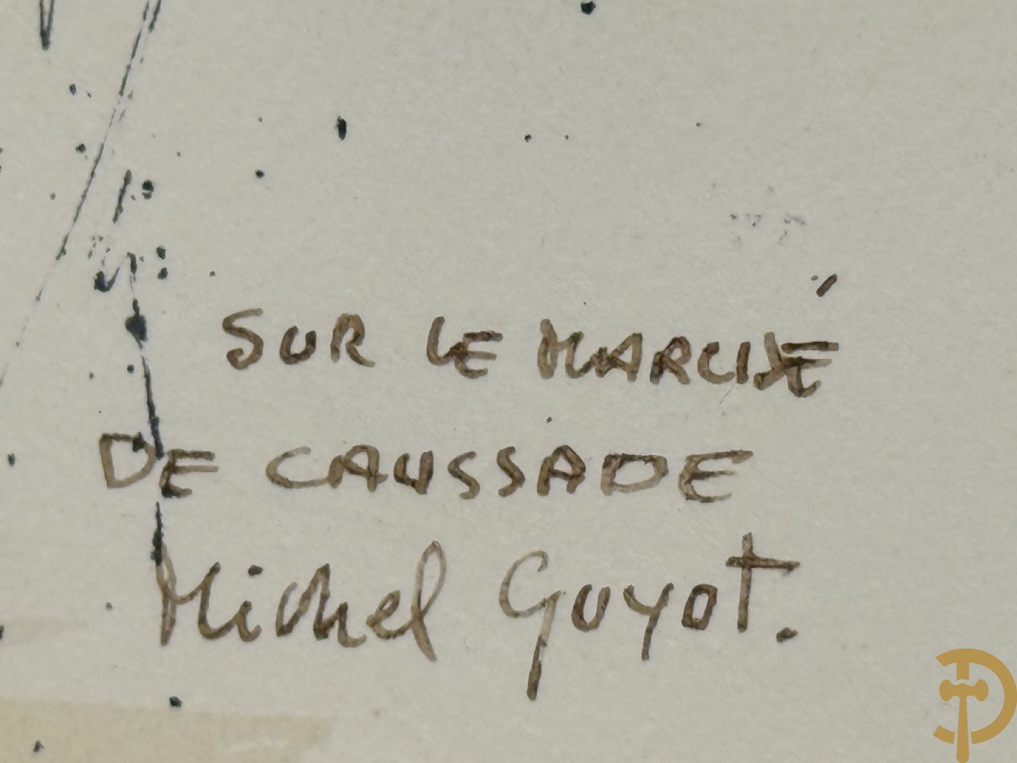 GUYOT Michel getekend 