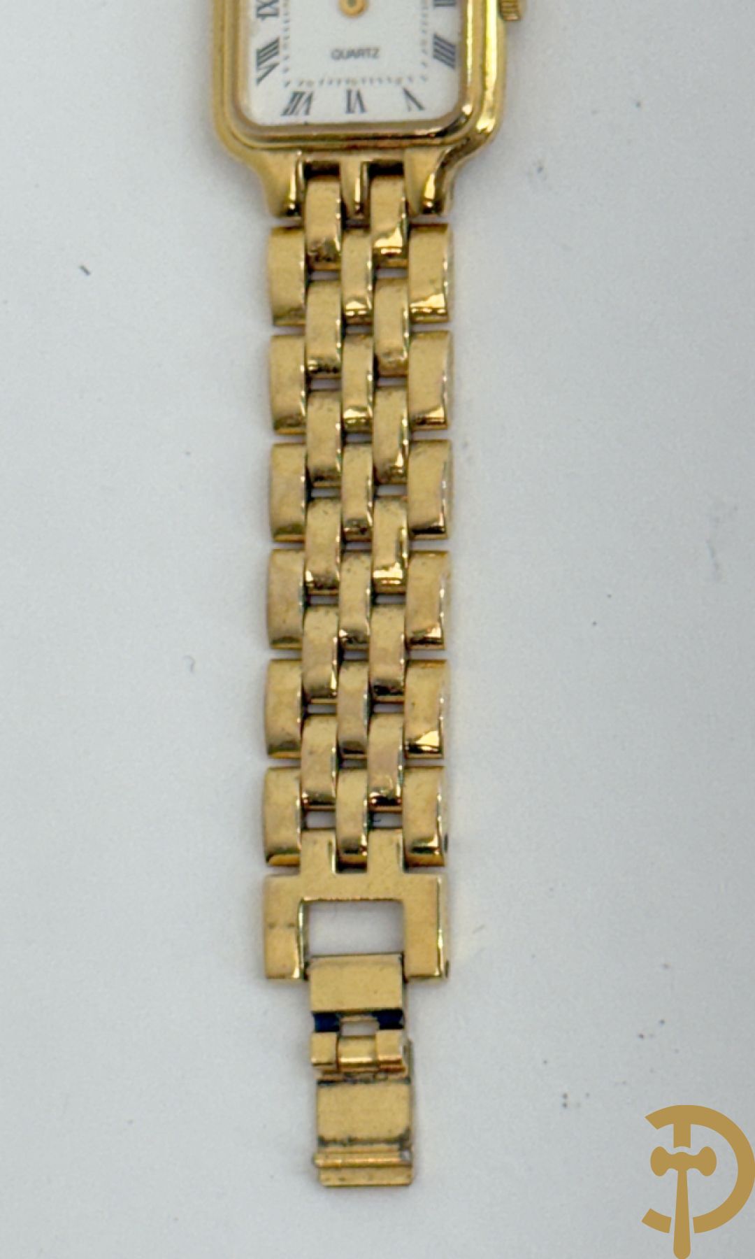 Drie dameshorloges met vergulde armband Rodania + herenuurwerk Rodania