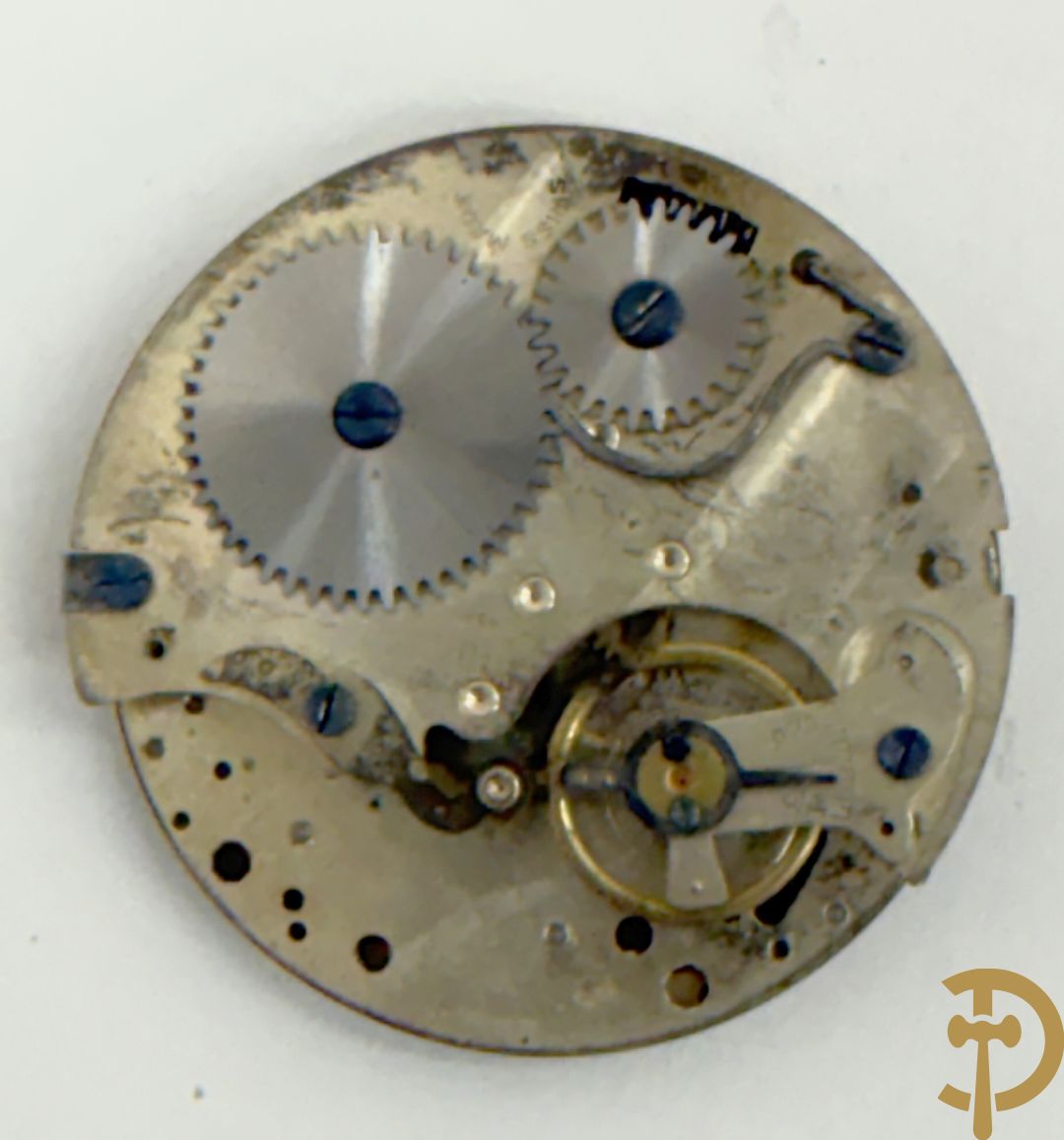 2 zakhorloges Roskpf + zakhorloge met jachtmotieven + zakhorlogehanger + 2 zakhorlogekasten + chrono (na te zien) + zakhorloge Bacschmed