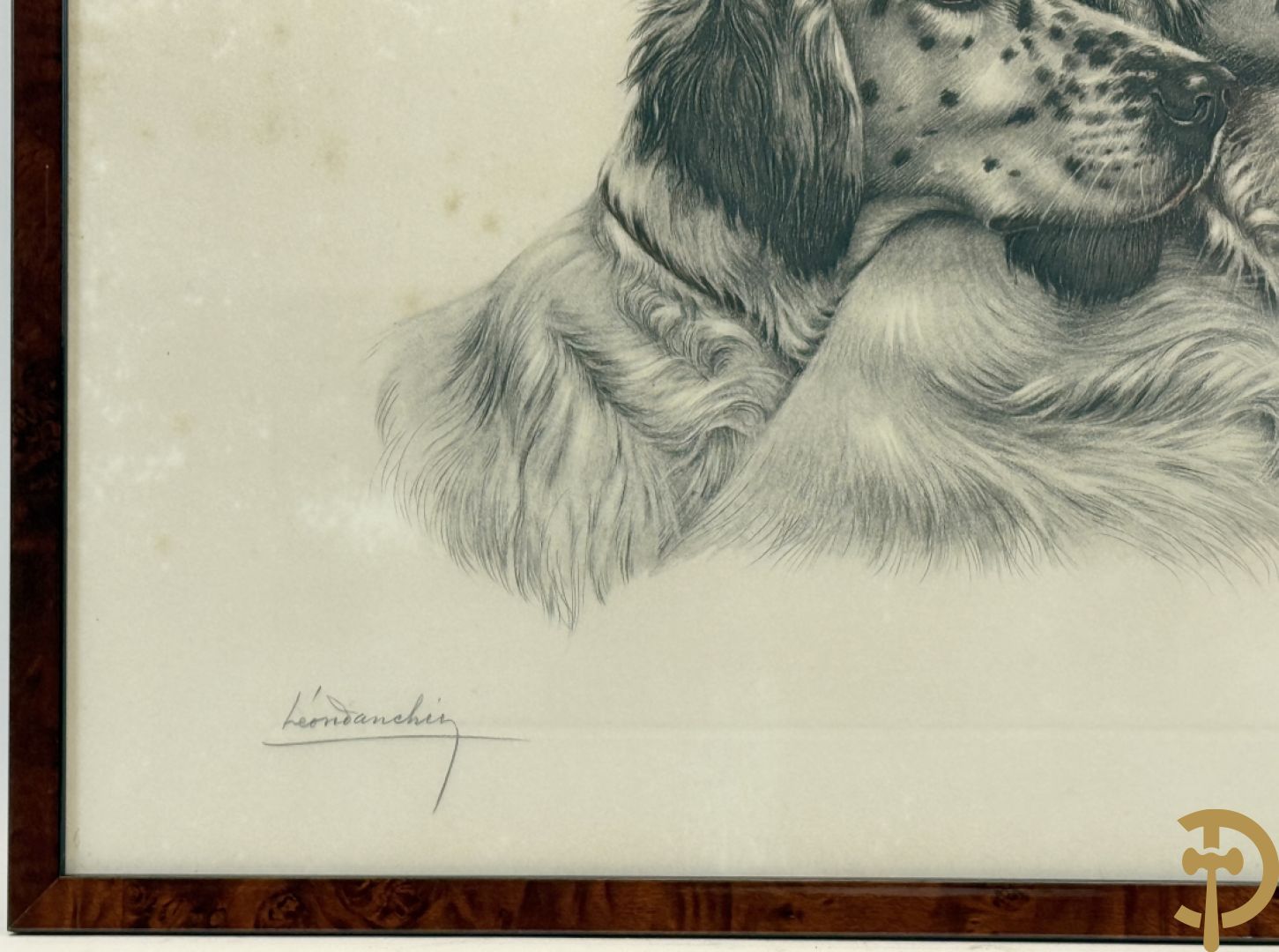 DANCHIN Leon, links boven gemerkt en gedateerd 1931 getekend 