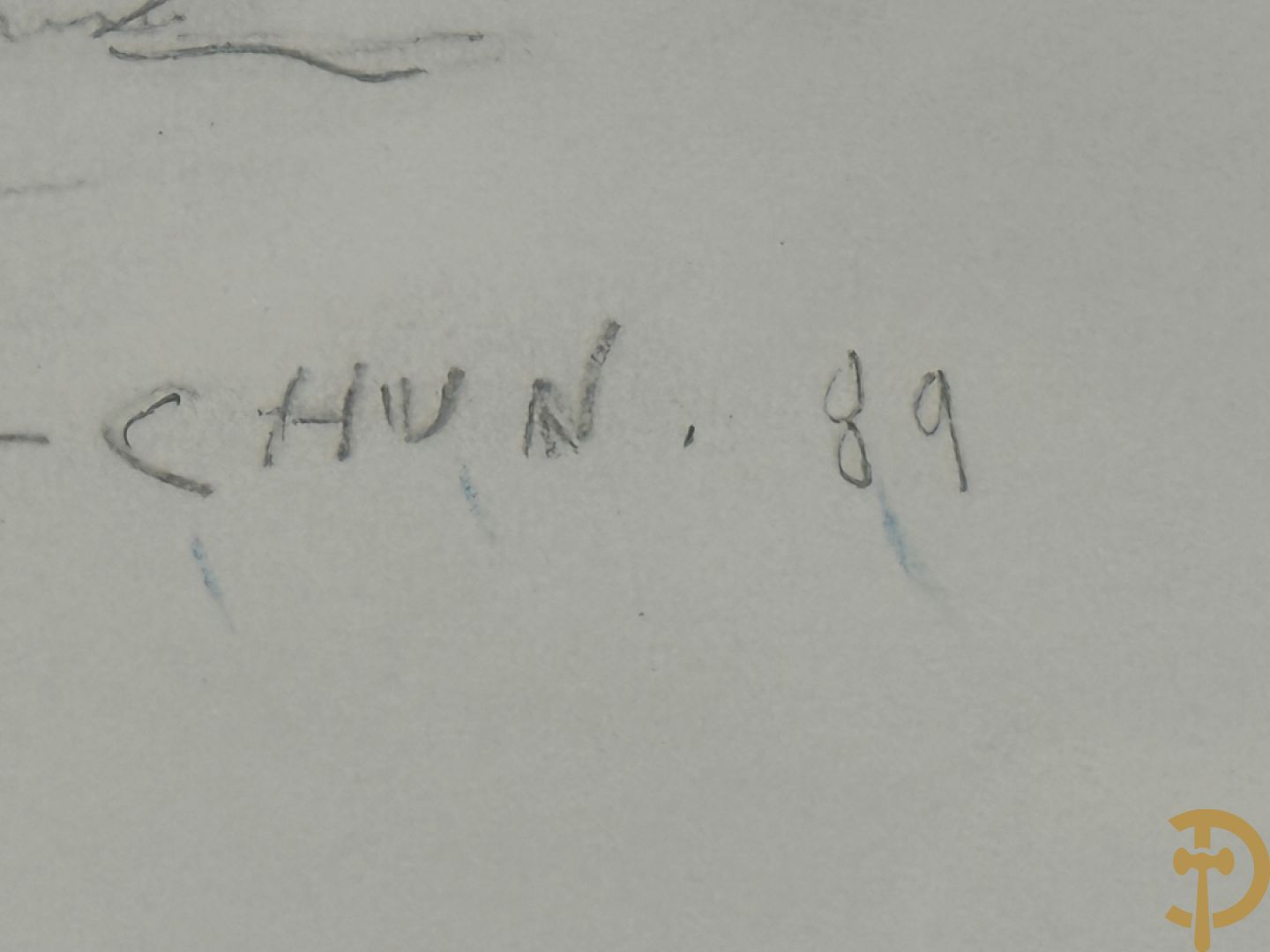 CHU TEH-CHUN getekend en 