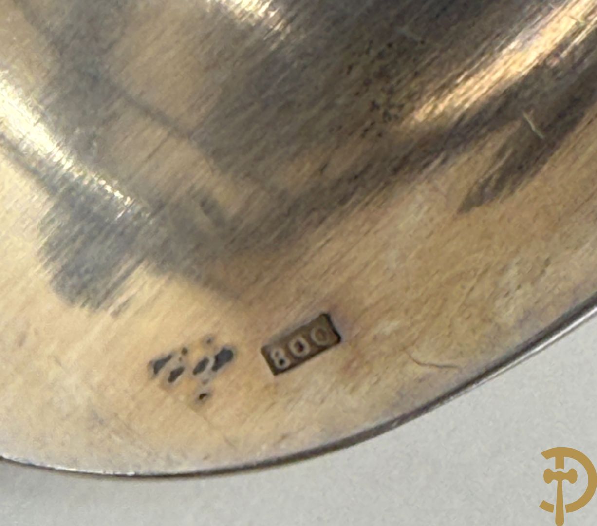 11 massief zilveren ijslepels + 6 koffielepels in massief zilver