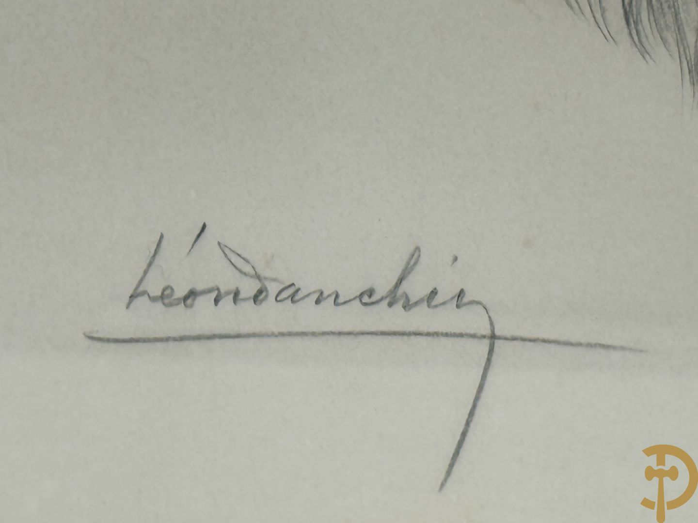 DANCHIN Leon, links boven gemerkt en gedateerd 1931 getekend 