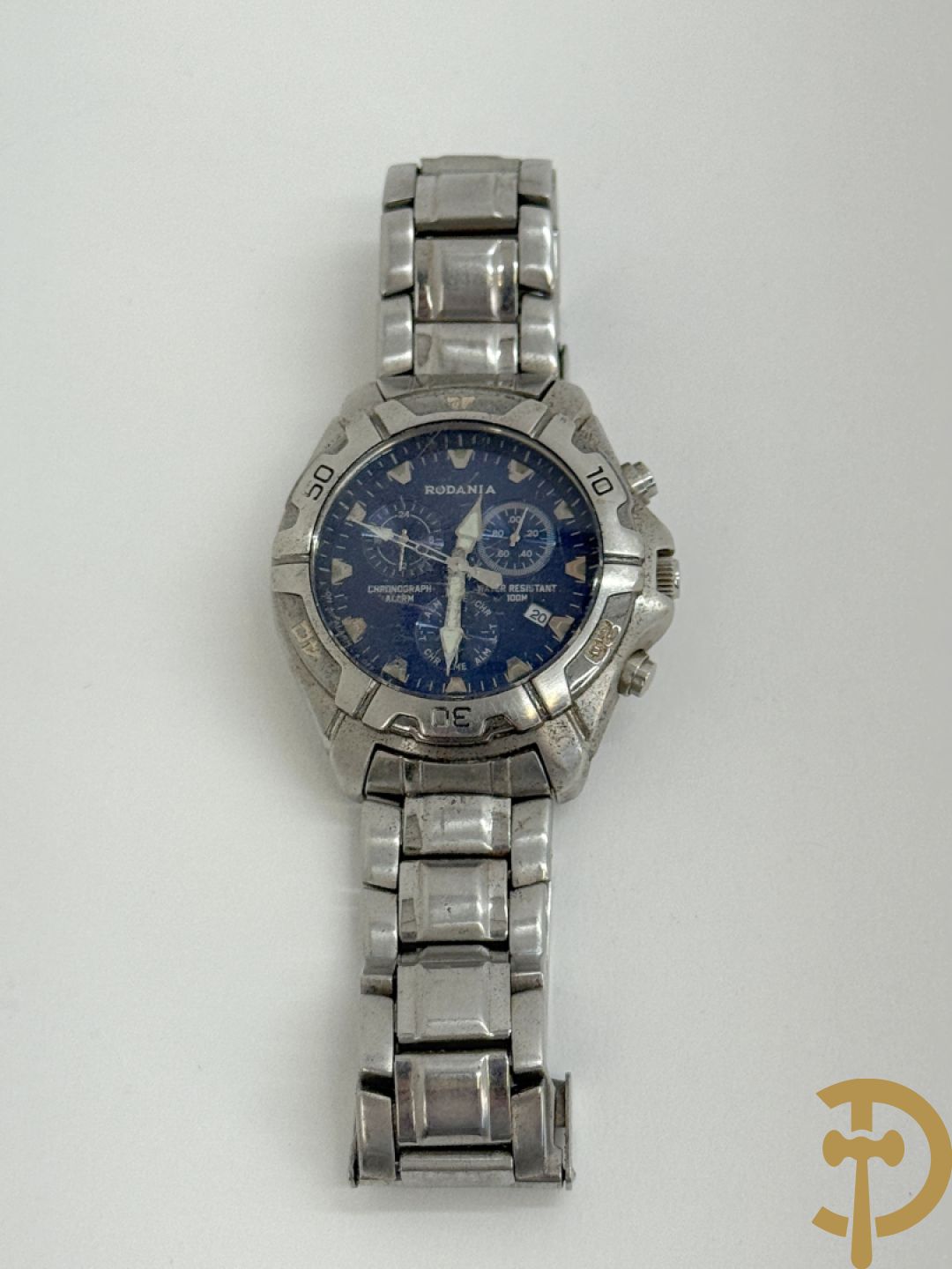 Drie polshorloges Rodania + 4 zakhorloges w.o. Roskopf en Roamer