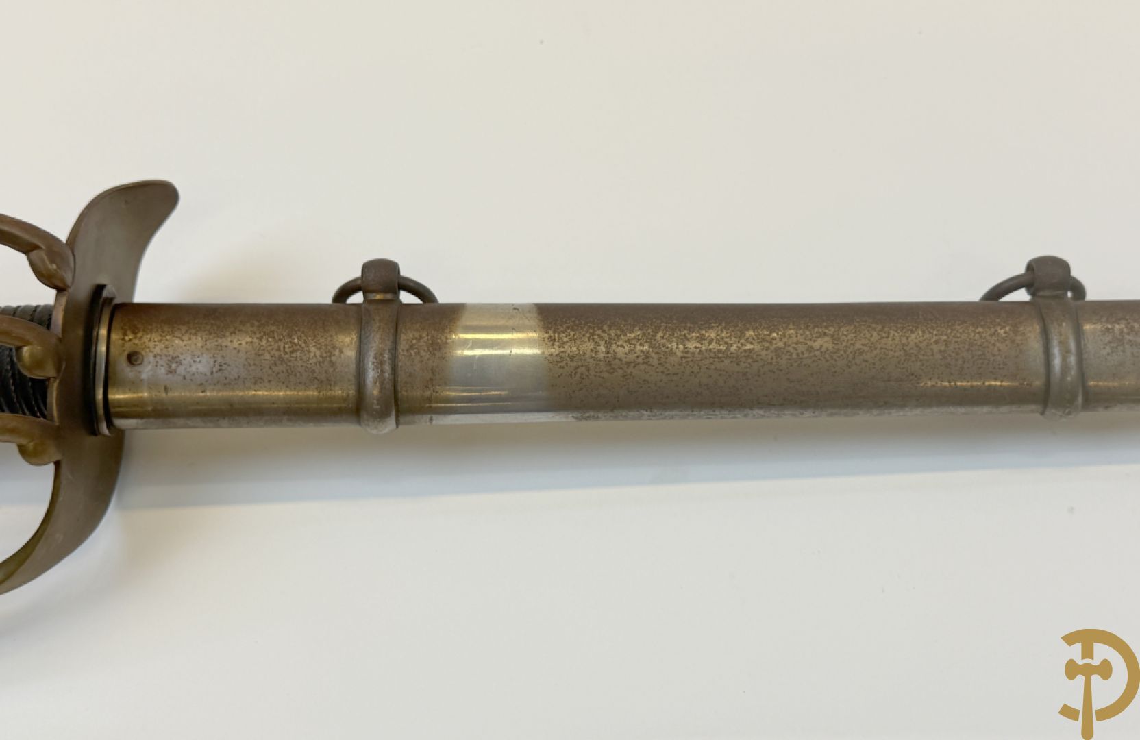Franse Empire sabel met schede, gemerkt Manufacture Imperial du Klingenthal Octobre 1813