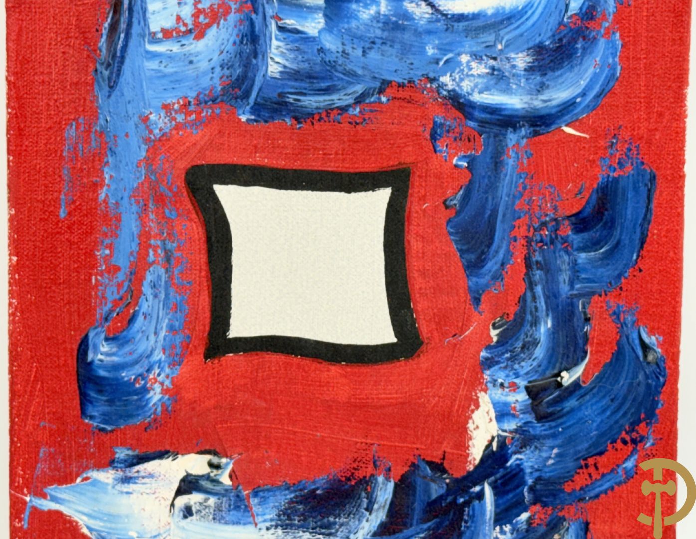 HUYSENTRUYT P. getekend verso en gedateerd 08/03/
