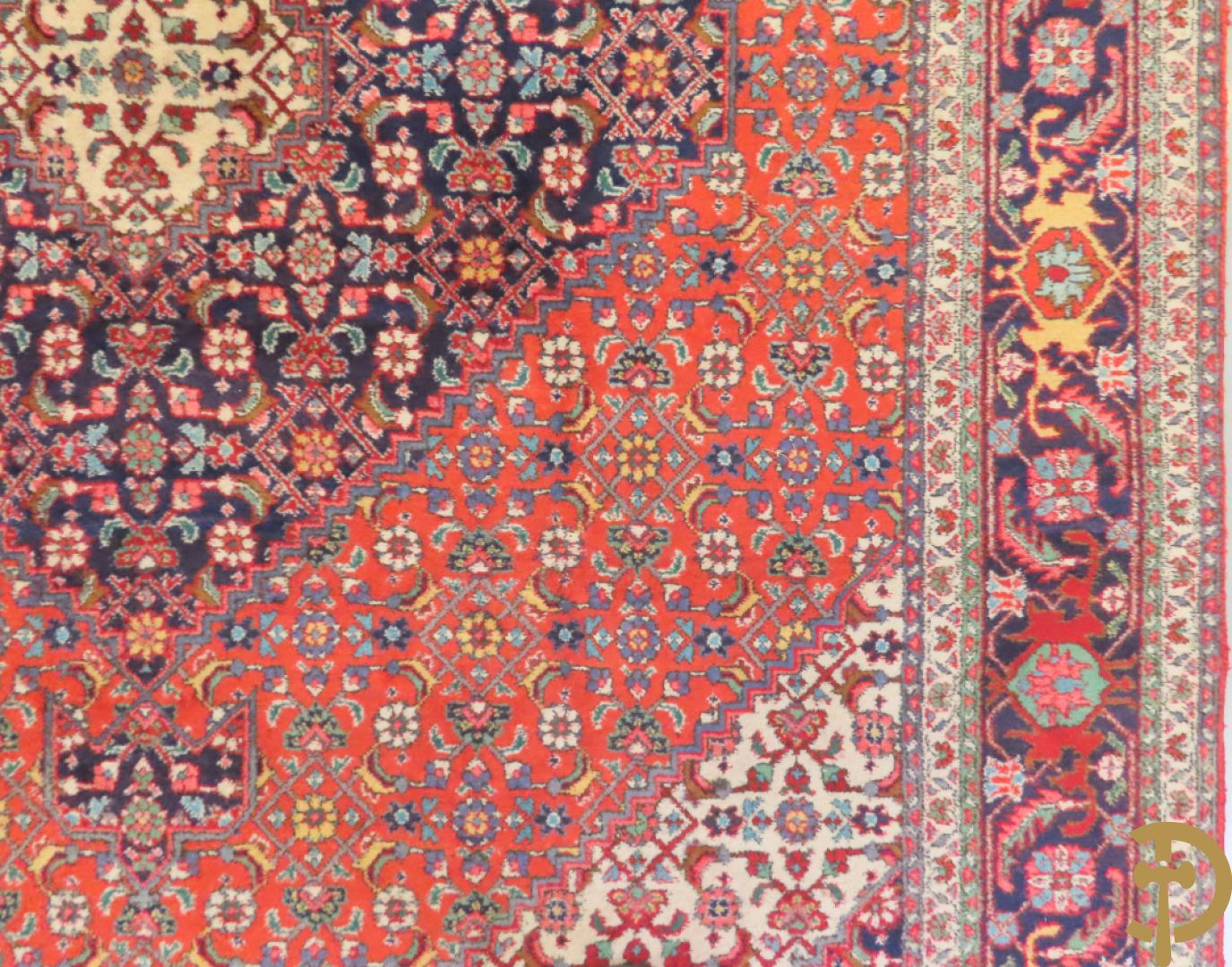 Oosters handgeknoopt tapijt Tabriz