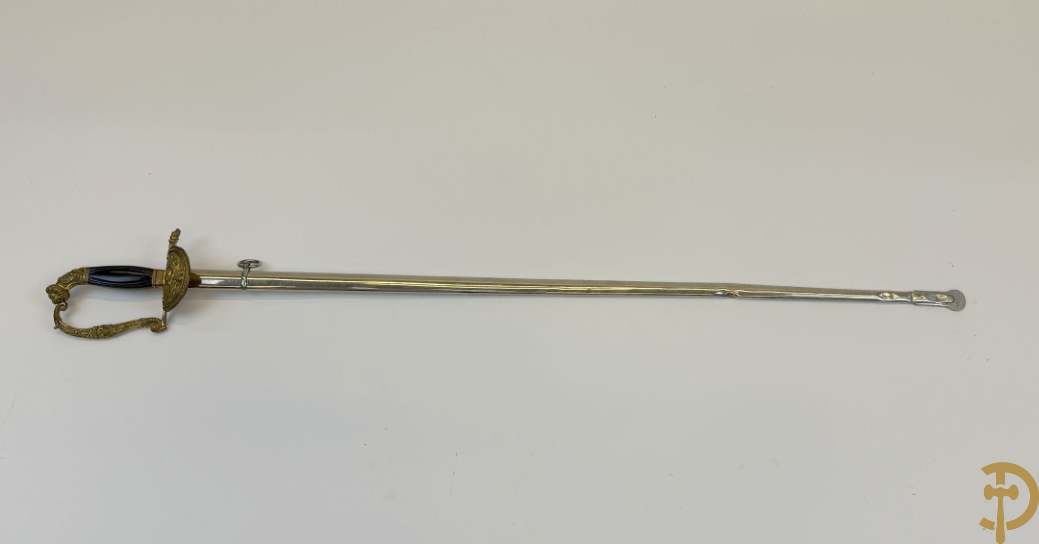 Franse epee in schede, état major