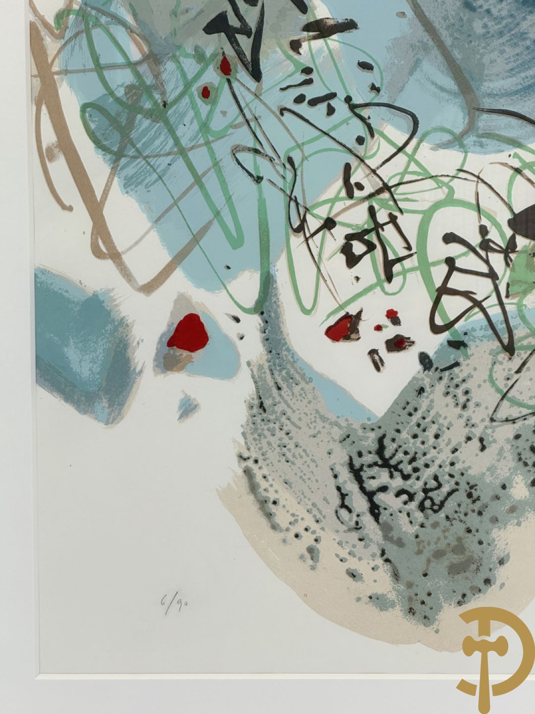 CHU TEH-CHUN getekend en 
