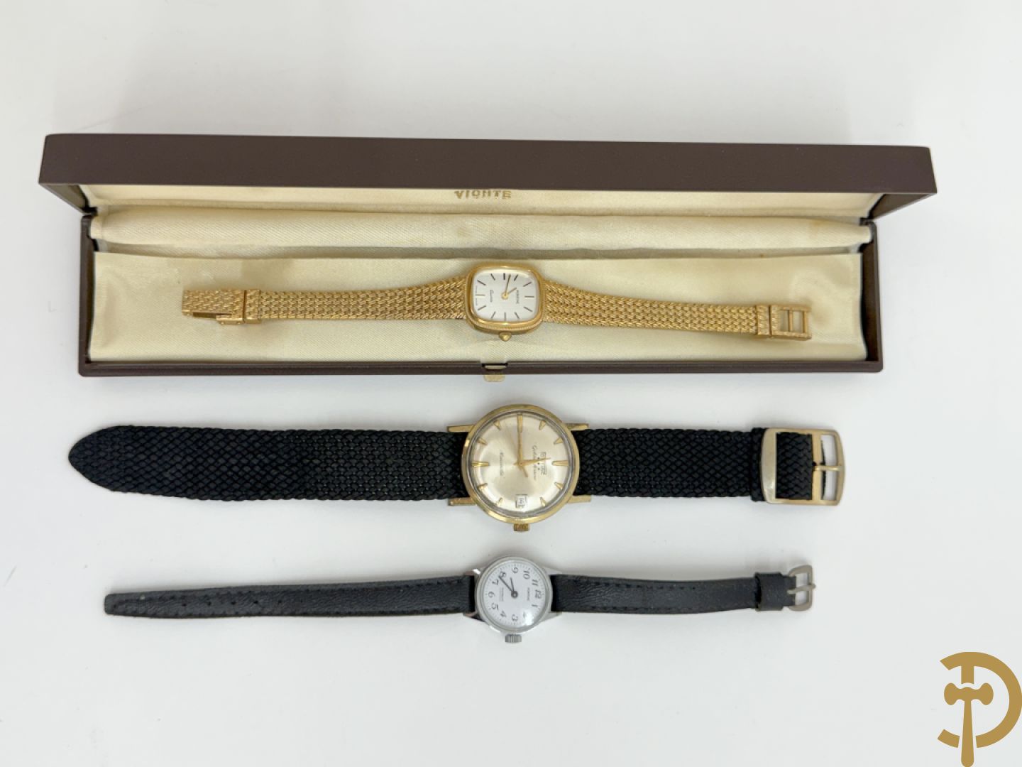 Herenuurwerk Pontiac + 2 damesuurwerken Pontiac