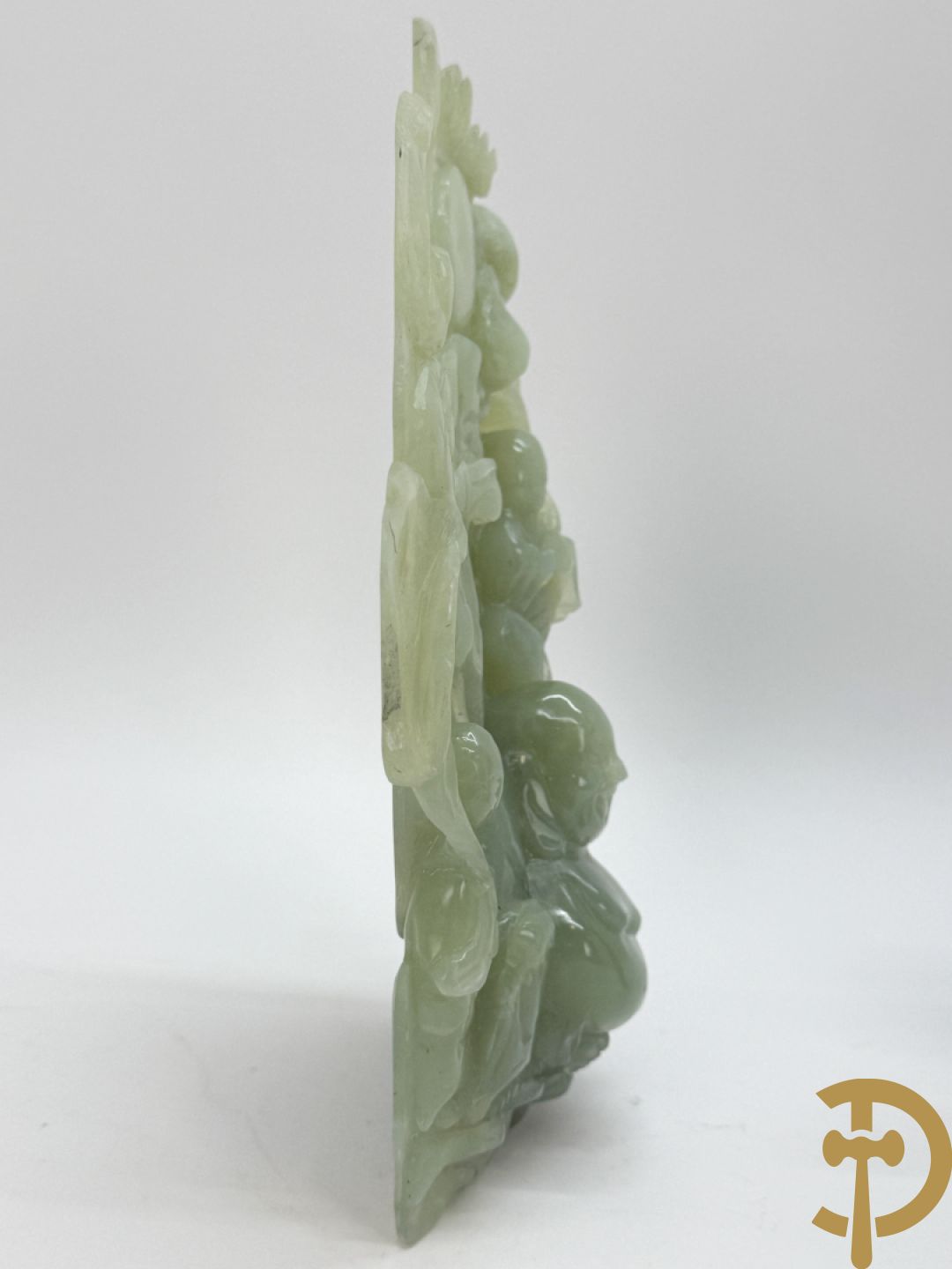 Aziatische sculptuur in jadeiet 
