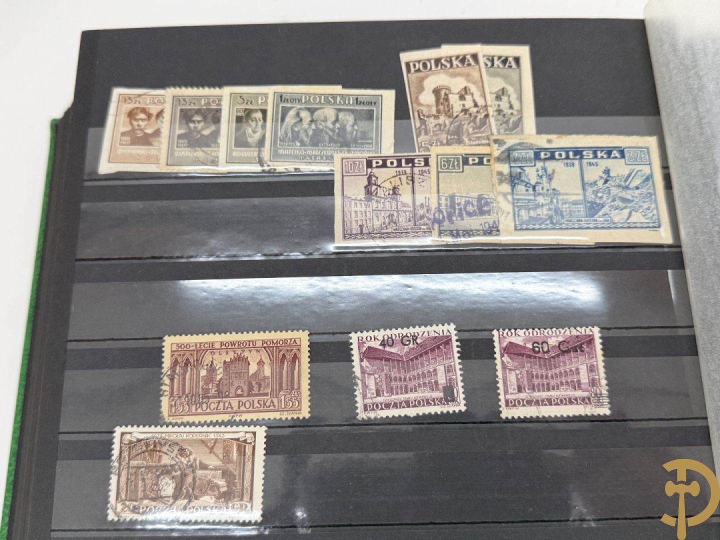 10 postzegelalbums van o.a. Duitsland, Congo, België, ... - Heel divers met veel zeldzame zegels