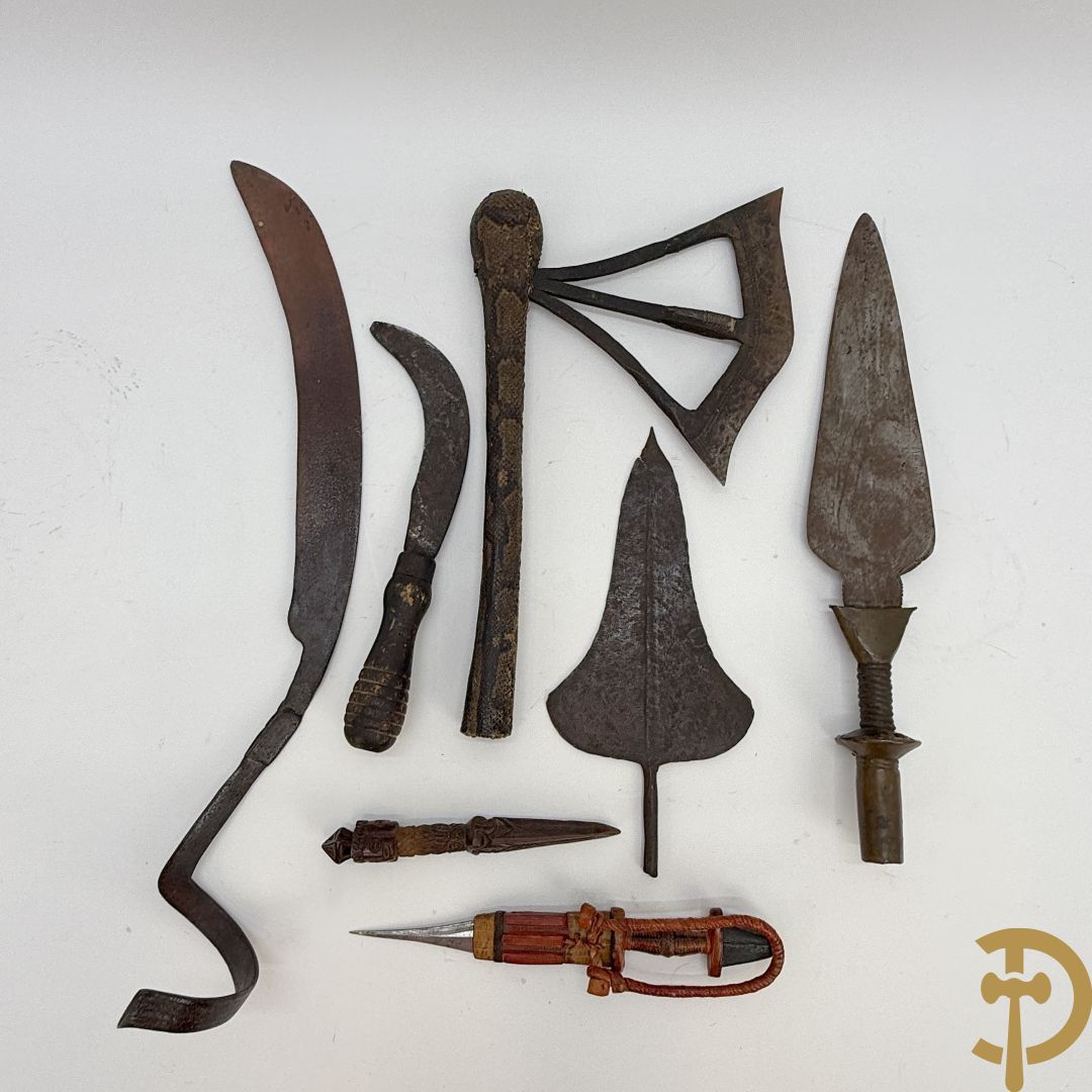 Zeven Afrikaanse machetes