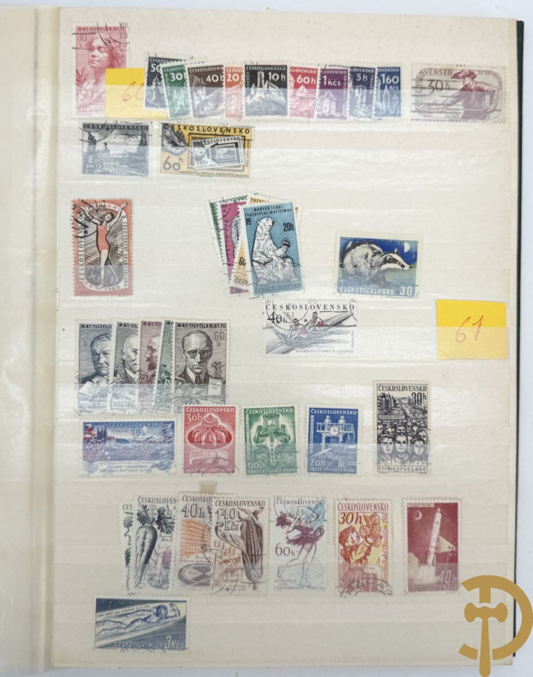 10 postzegelalbums van o.a. Duitsland, Congo, België, ... - Heel divers met veel zeldzame zegels