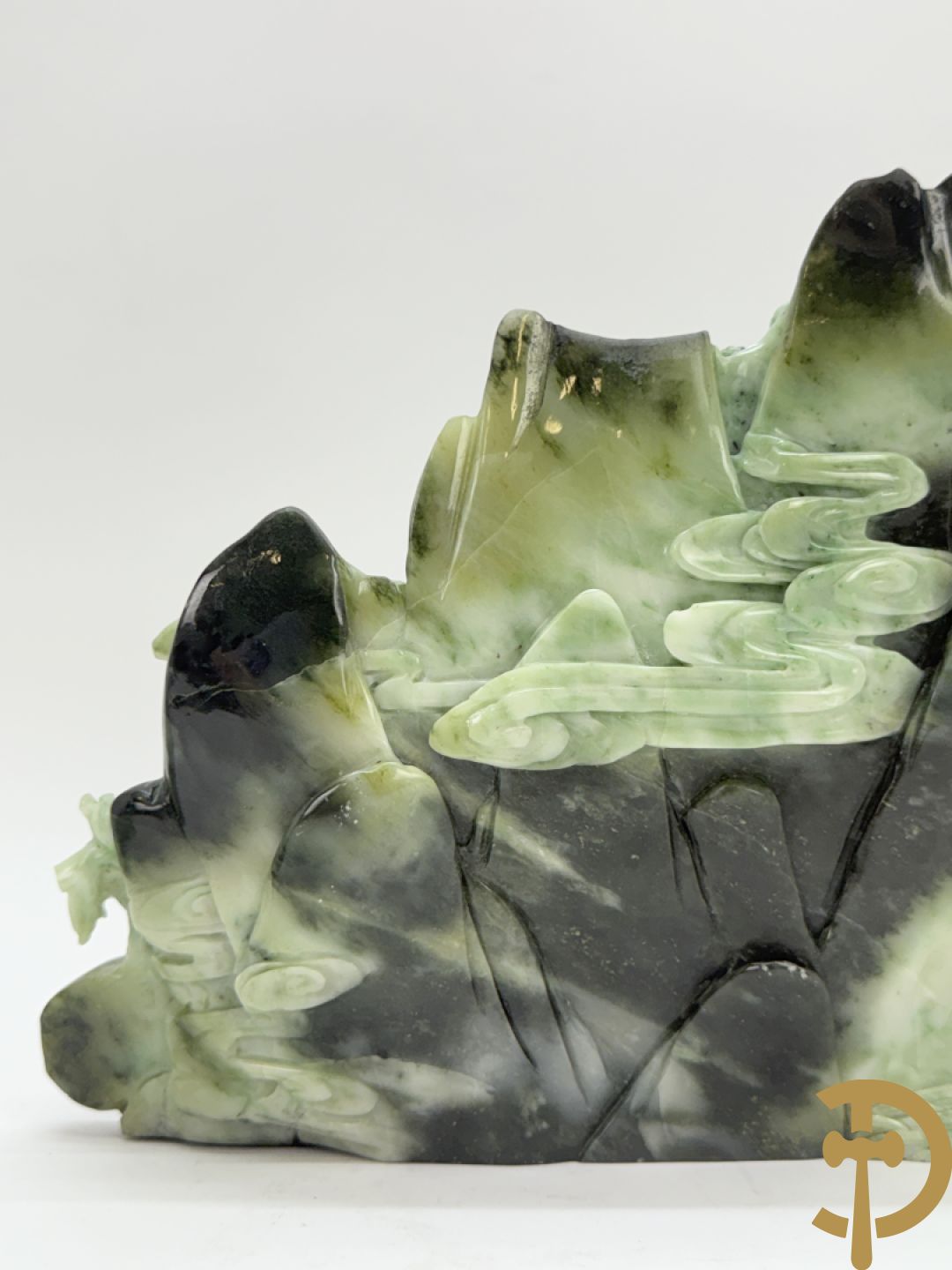Aziatische sculptuur in jadeiet 
