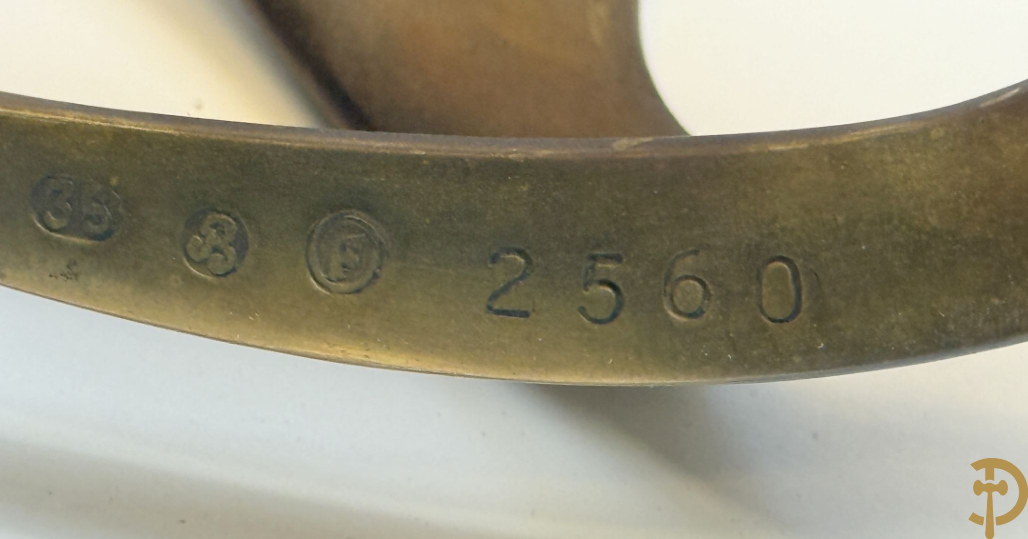 Franse Empire sabel met schede, gemerkt Manufacture Imperial du Klingenthal Octobre 1813