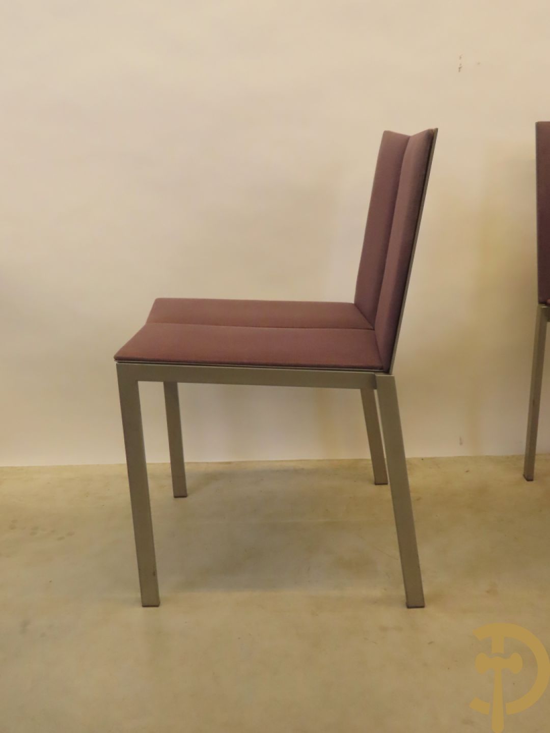 Set van zes design stoelen 