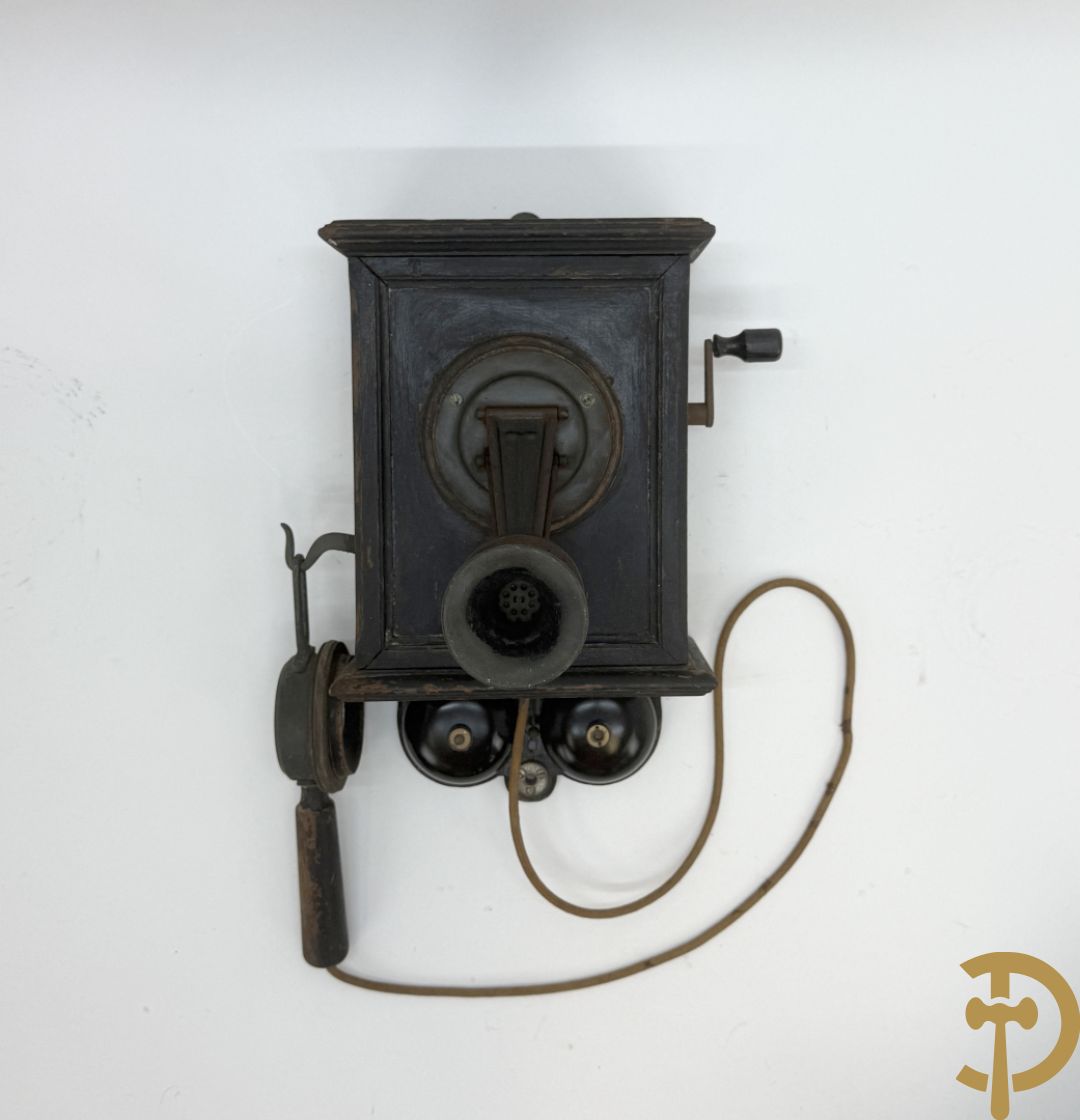 Twee koperen lampes bouillotte, 1 met bovenverlichting en 1 met kaarsenverlichting