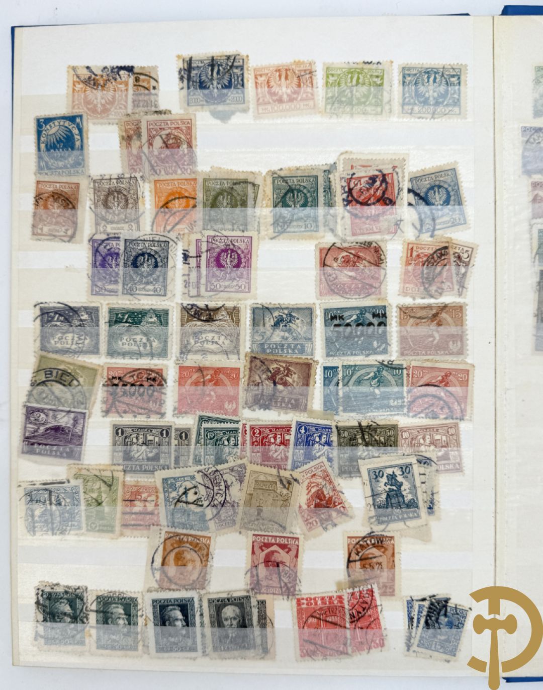 10 postzegelalbums van o.a. Duitsland, Congo, België, ... - Heel divers met veel zeldzame zegels