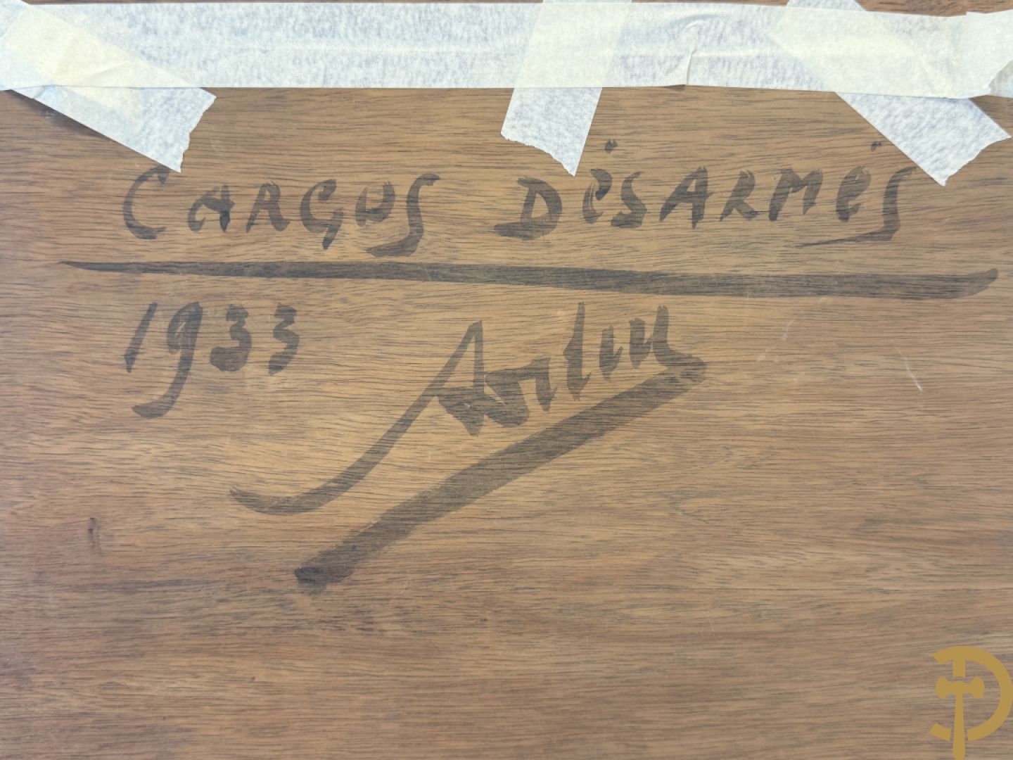 DELEU A. getekend 1933 