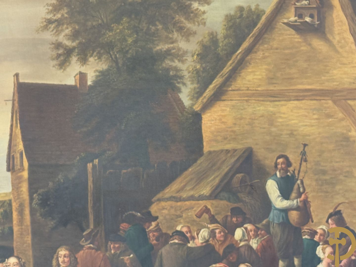 LANNOO A. getekend naar D. Teniers 